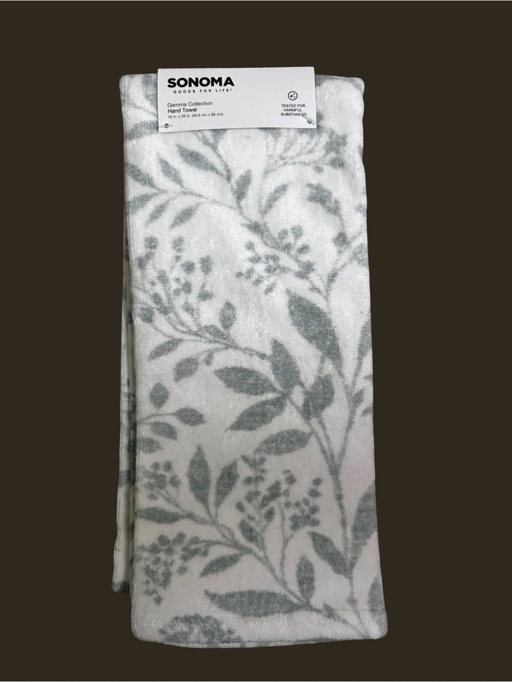 Sonoma Hand Towels Set 2 Two NWT